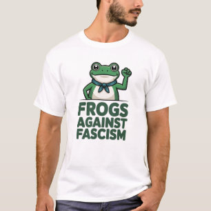 T-shirt Grenouilles contre le fascisme - Manifestation de 