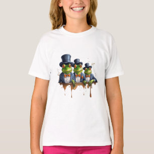 T-shirt Grenouilles en élégance