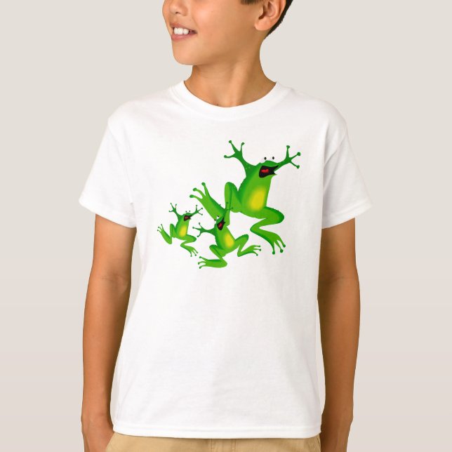 T-shirt grenouilles enfant (Devant)