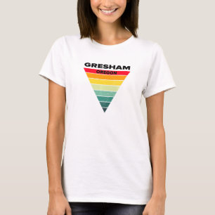 T-shirt Gresham Oregon Ou Ville Portland Home State Hol