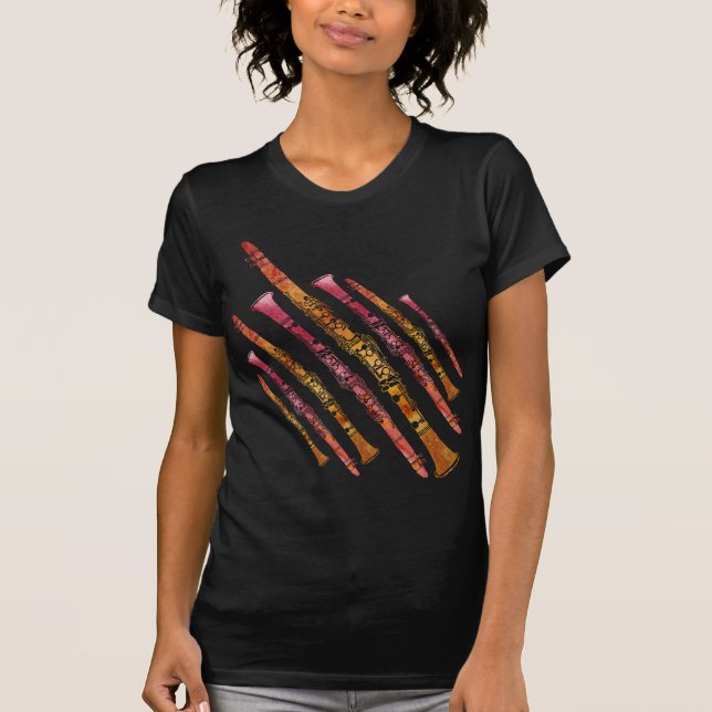 T-shirt Grésillement des clarinettes (Devant)