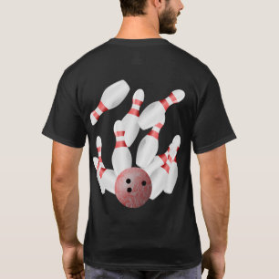 T-shirt Grève de bowling Tenpin