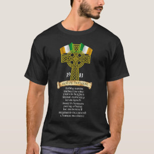 T-shirt Grève de la faim en Irlande - Commémoration de 198