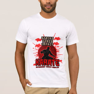 T-shirt Grève. Force. Impact. KARATE