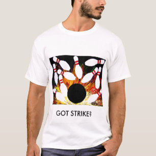 T-shirt GRÈVE OBTENUE ? CHEMISE de BOWLING par Teo Alfons