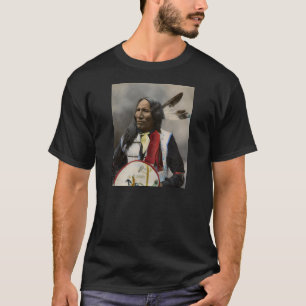 T-shirt Grèves de chef avec le nez, Oglala Sioux 1899