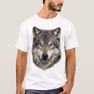 T-shirt Grey Alpha Wolf Tee