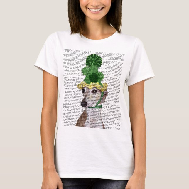 T-shirt Greyhound en vert Casquette tricoté 2 (Devant)