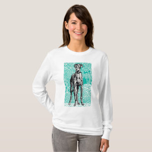 T-shirt Greyhound Majesty par Moriz Jung