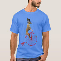 Greyhound sur Red Penny Farthing