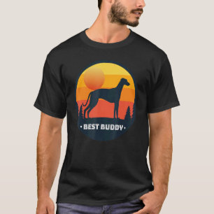 T-shirt Greyhound Windhound Retro 16