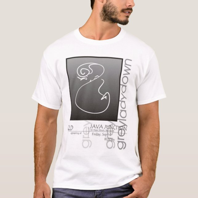 T-shirt greyladydown (Devant)