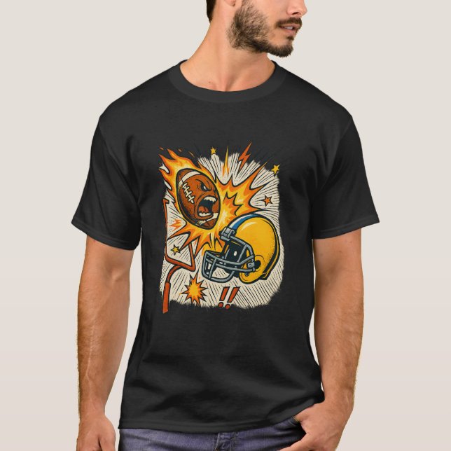 T-shirt Gridiron Impact: Kaboom & Smash! (Devant)