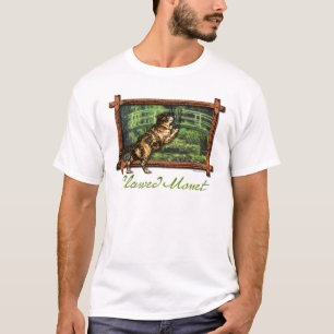 T-shirt griffé de Monet