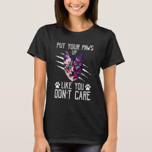 T-shirt Griffes en l'air comme si vous vous en moquiez Cha