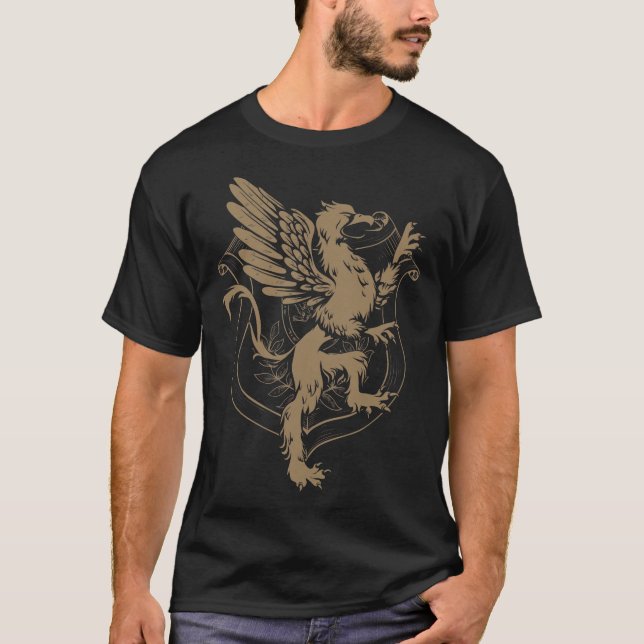 T-shirt griffin héraldique (Devant)