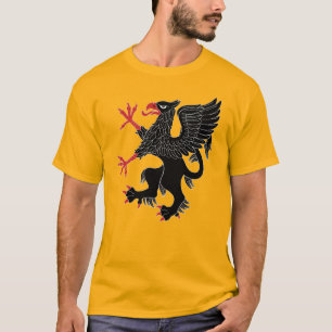 T-shirt Griffin rampant de sable