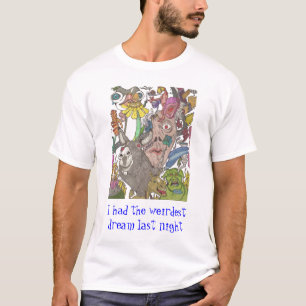 T-shirt Griffonnage de Mc, j'ai eu de nuit dernière