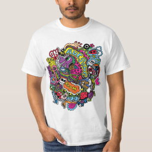 T-shirt Griffonnage de mon esprit