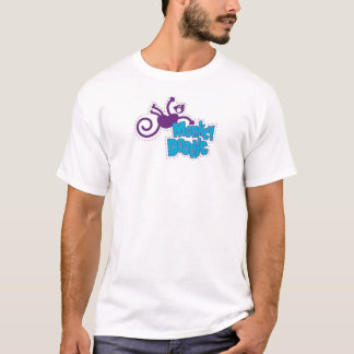 T-shirt Griffonnage de singe