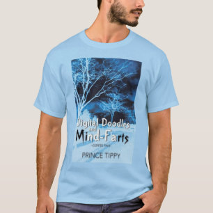 T-shirt griffonnages et hippie-t numériques d'esprit-pets