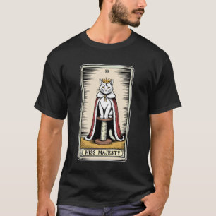T-shirt Grifonneur de chat mystique de la carte de tarot d