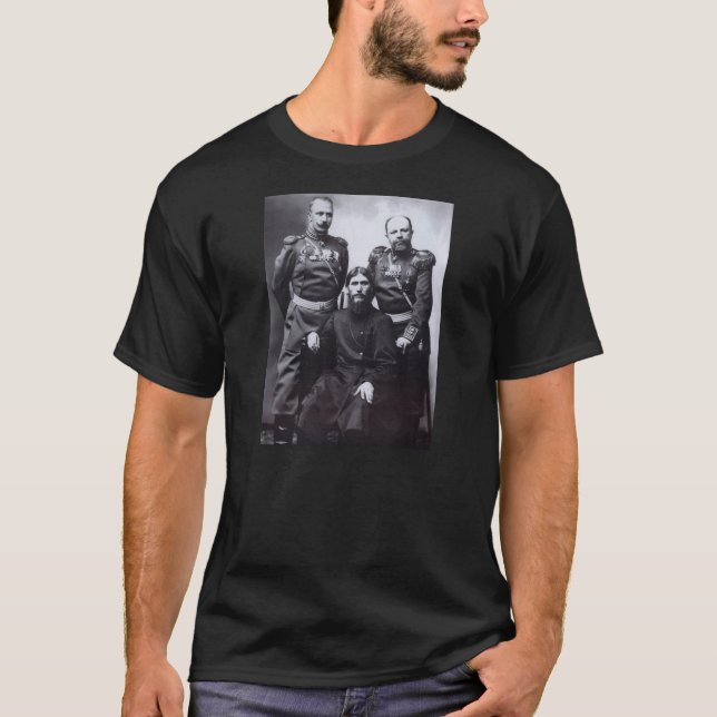 T-shirt Grigori Raspoutin général Putyatin Colonel Lotman (Devant)