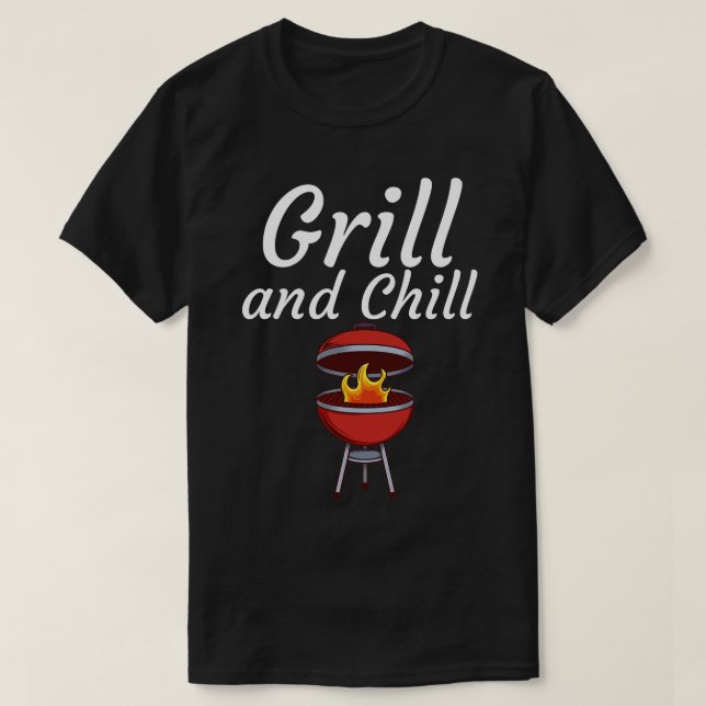 T-shirt Grill et réfrigération (Design devant)