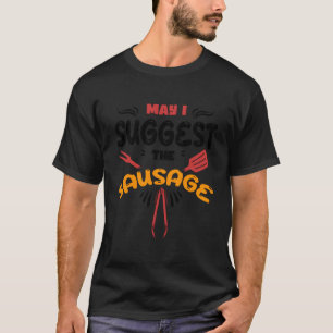 T-shirt Grillage à l'humeur adulte Maître Viande Fumeur Dé