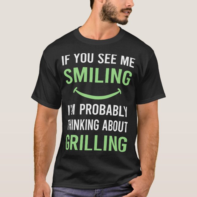 T-shirt Grillage souriant (Devant)