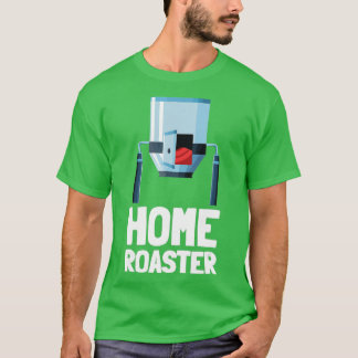 T-shirt Grille Café Et Café Grillé Barista Arabica