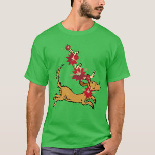 T-shirt Grille   Max Christmas Pointsettia