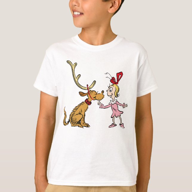 T-shirt Grille | Max & Cindy Lou Qui (Devant)