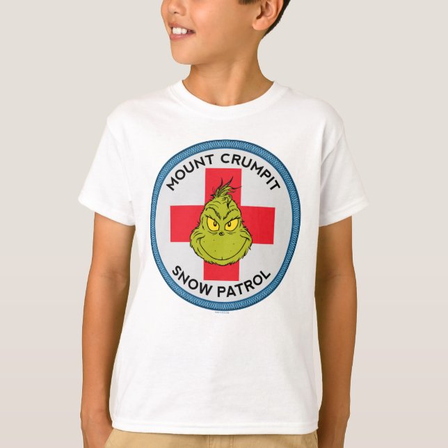 T-shirt Grille | Patrouille de neige du mont Crumpit (Devant)