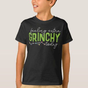 T-shirt Grille Sentiment De Grinchy Supplémentaire Aujou