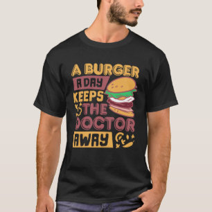 T-shirt Grilled Cheese Burger Day Fast Food Burger