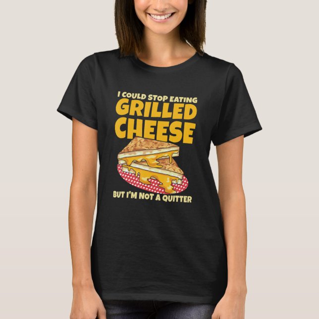 T-shirt Grilled Cheese Sandwich for a Grilled Cheese   (Devant)
