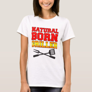 T-shirt Griller naturel né