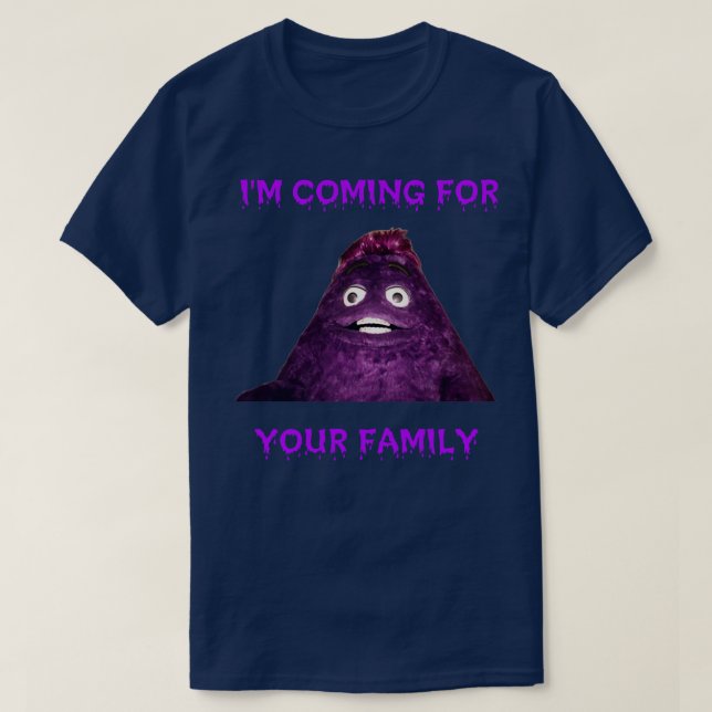 T-shirt Grimace (Design devant)