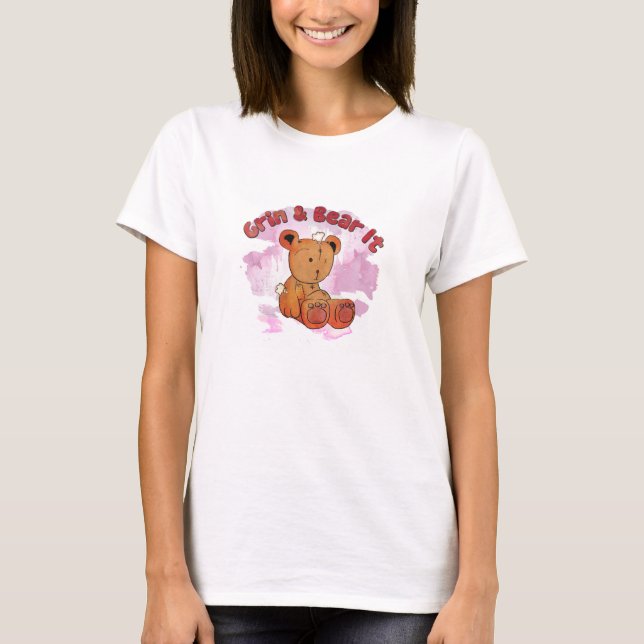 T-shirt grimacez-et soutenez-le (Devant)