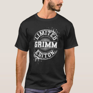 T-shirt GRIMM Fundy Nom de famille Arbre de famille Annive