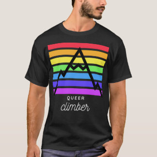 T-shirt Grimpeur Queer Actif