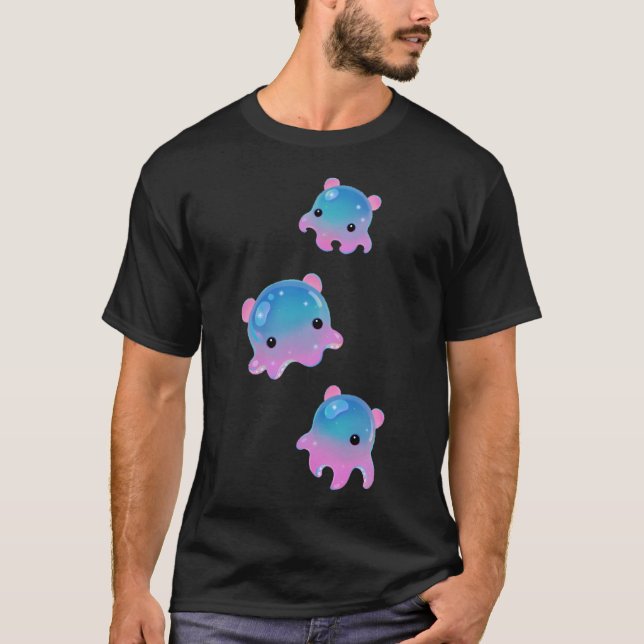 T-shirt Grimpoteuthis (poulpe Dumbo) (Devant)