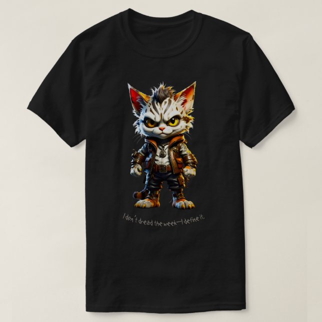 T-shirt Grin Protocol édition Kitty Punk 50x50 003 (Design devant)