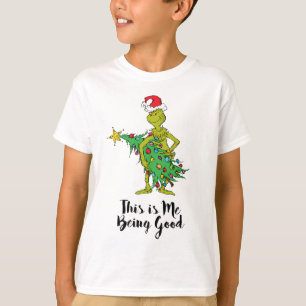 T-shirt Grinch classique   Naughty