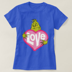 T-shirt Grinch   Cœur Rose Amour