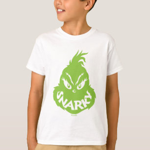 T-shirt Grinche snarky   Visage de Grinch