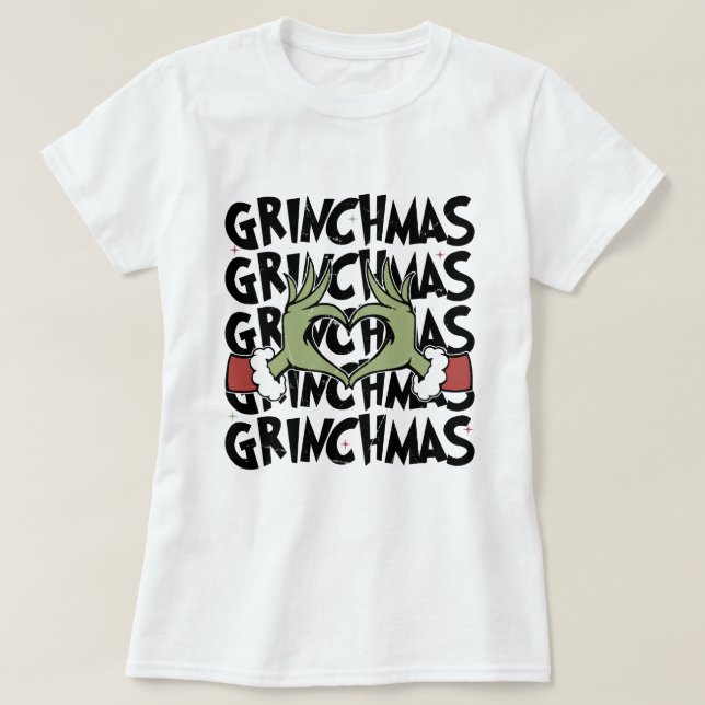 T-shirt grinchie (Design devant)