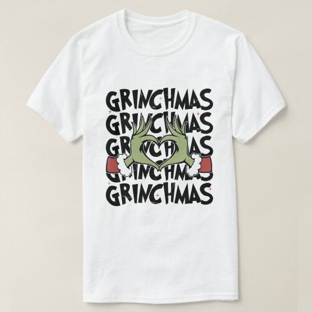 T-shirt grinchie (Design devant)