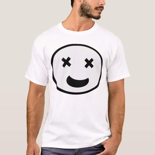 T-shirt Grinning Like a Loon – Silly Expression Art (Devant)
